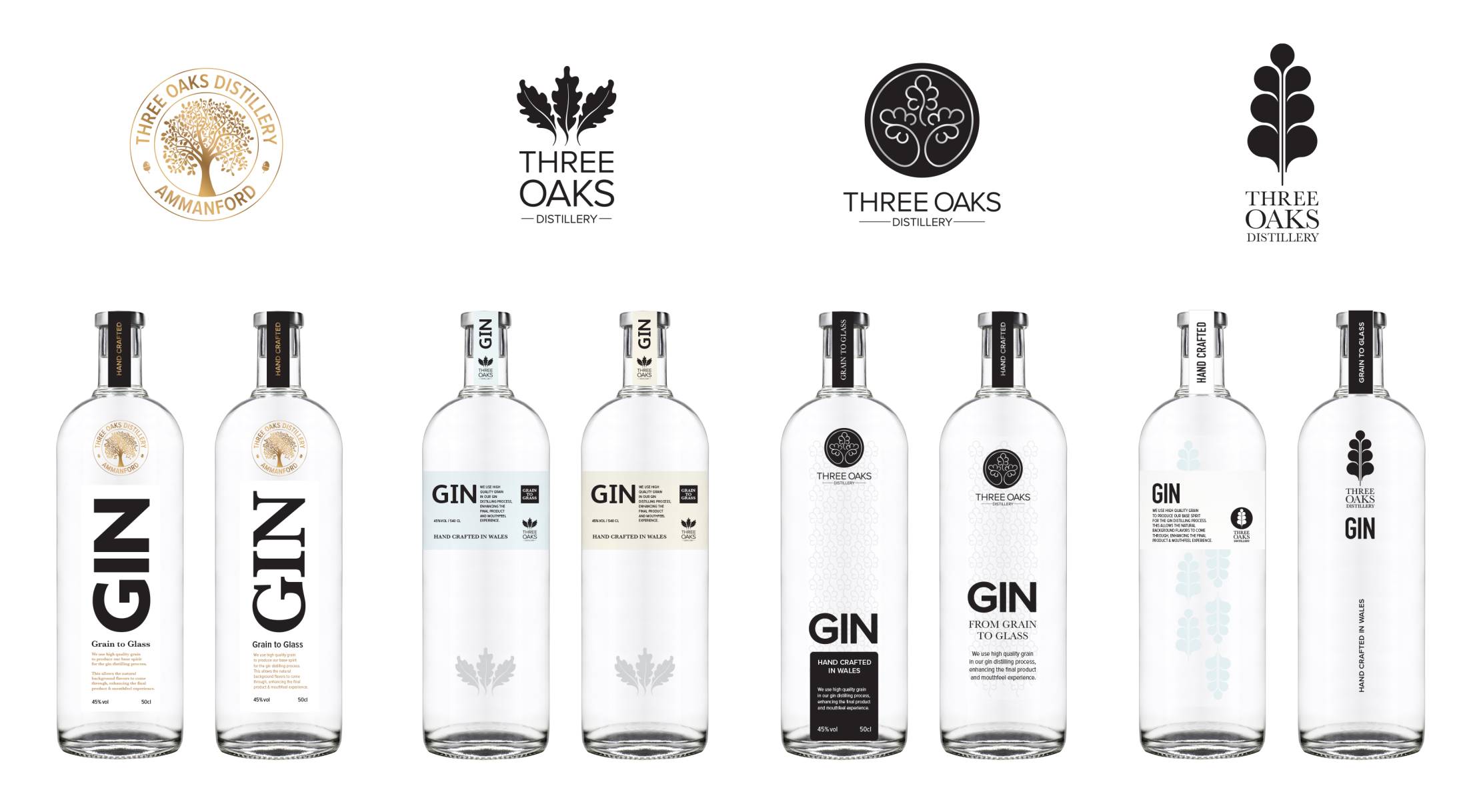 Three Oaks Distillery Lomi Design
